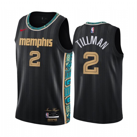 Maglia NBA Memphis Grizzlies Xavier Tillman 2 2020-21 City Edition Swingman - Uomo